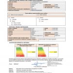 Modelo de documento certificado de eficiencia energética