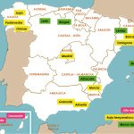 Mapa geotérmico de España.